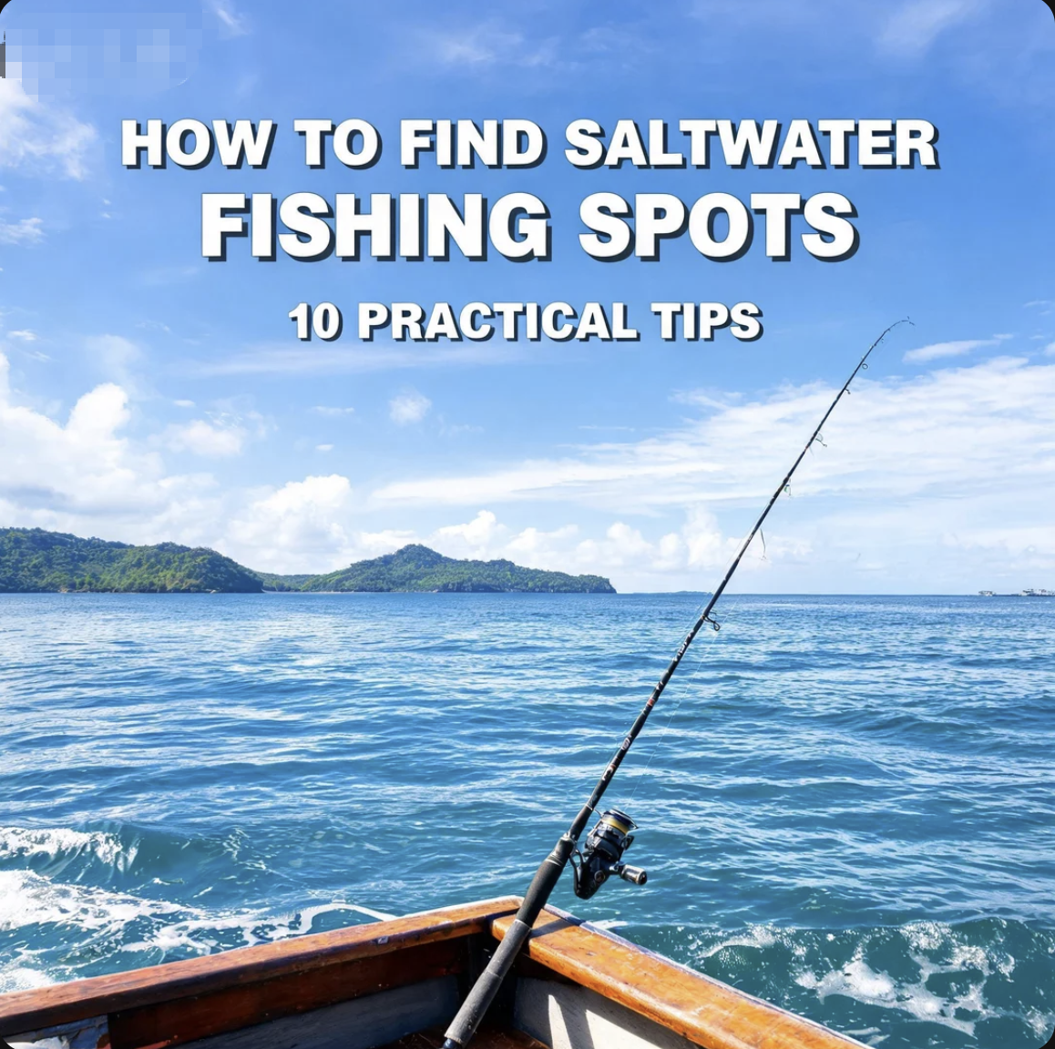 How to Find Saltwater Fishing Spots 10 Practical Tips