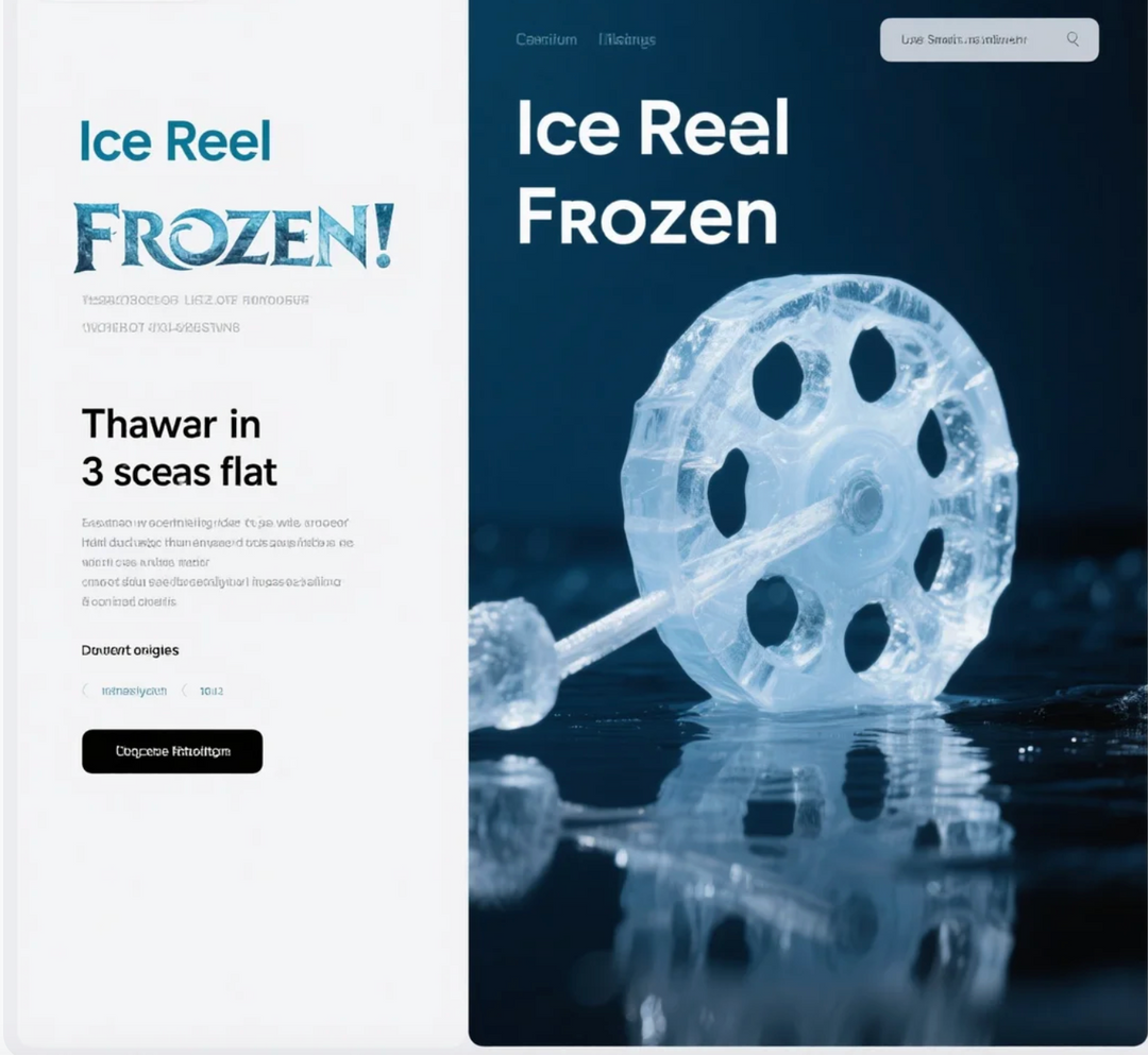 Ice fishing Reel Frozen? Thaw in 3 Seconds Flat