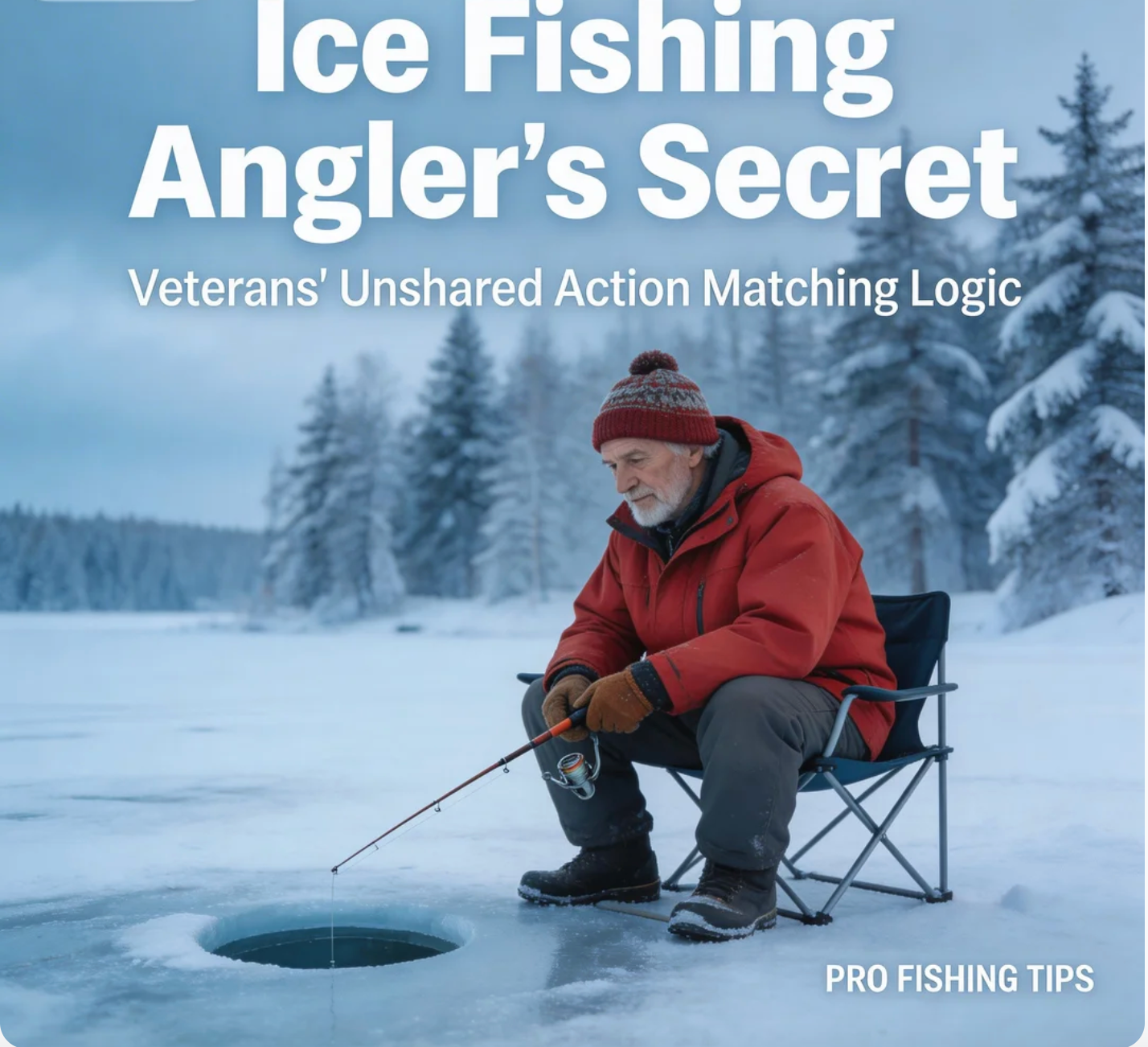 Ice fishing Angler’s Secret: Unshared Action Matching Logic from Veterans