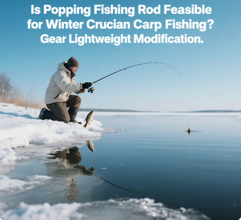 Is Popping Fishing Rod Feasible for Winter Crucian Carp Fishing? Gear ...