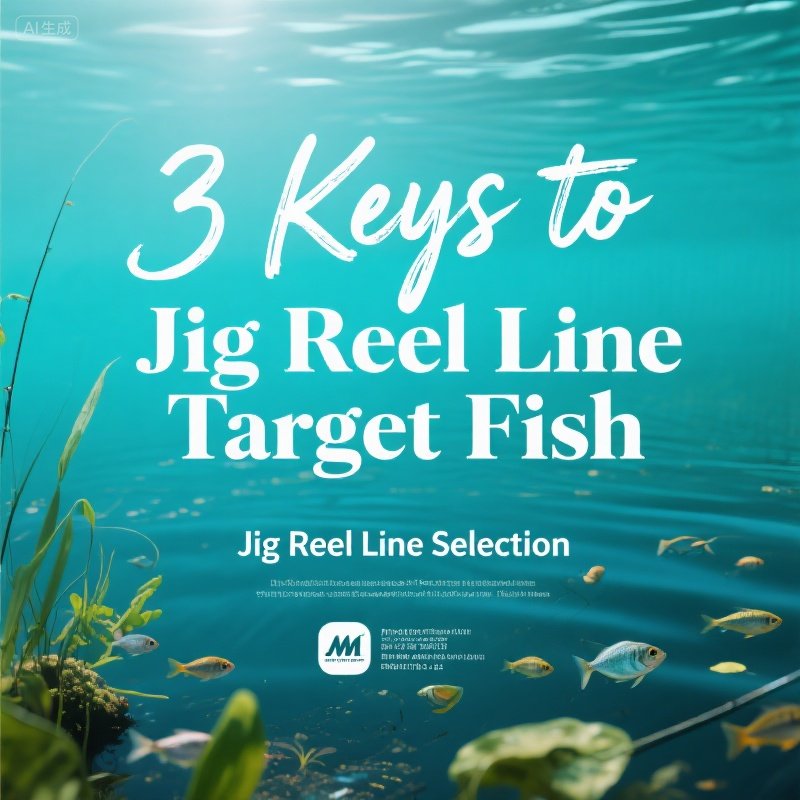 Jig Reel Line Selection 3 Keys to Match Target Fish