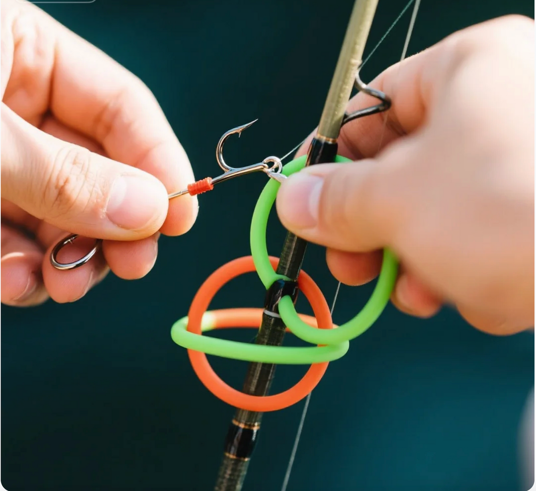 Jigging Fishing Accessories Unhooking Rings Beat Rubber Bands