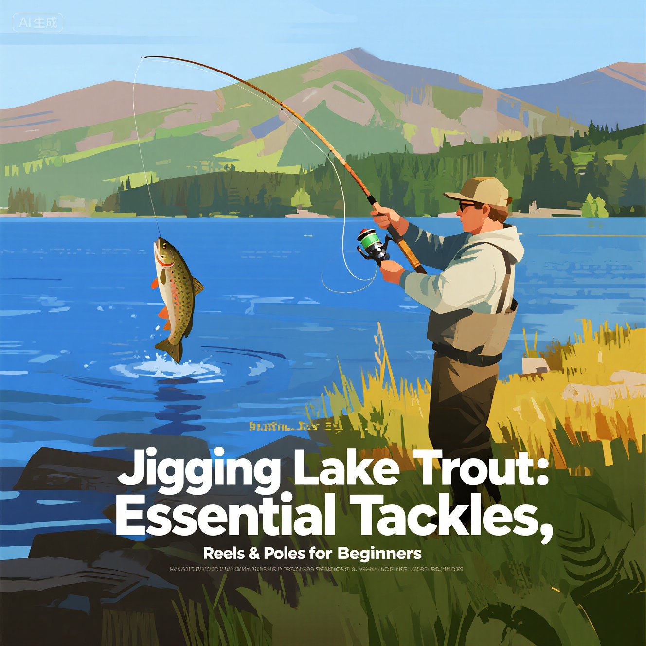 Jigging Lake Trout