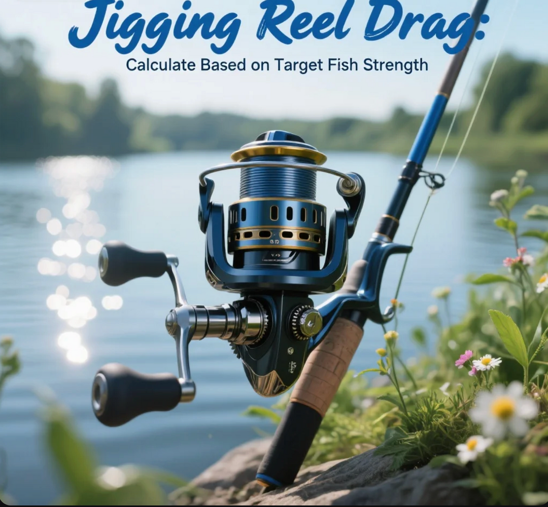 Jigging Reel Drag: Calculate Based on Target Fish Strength