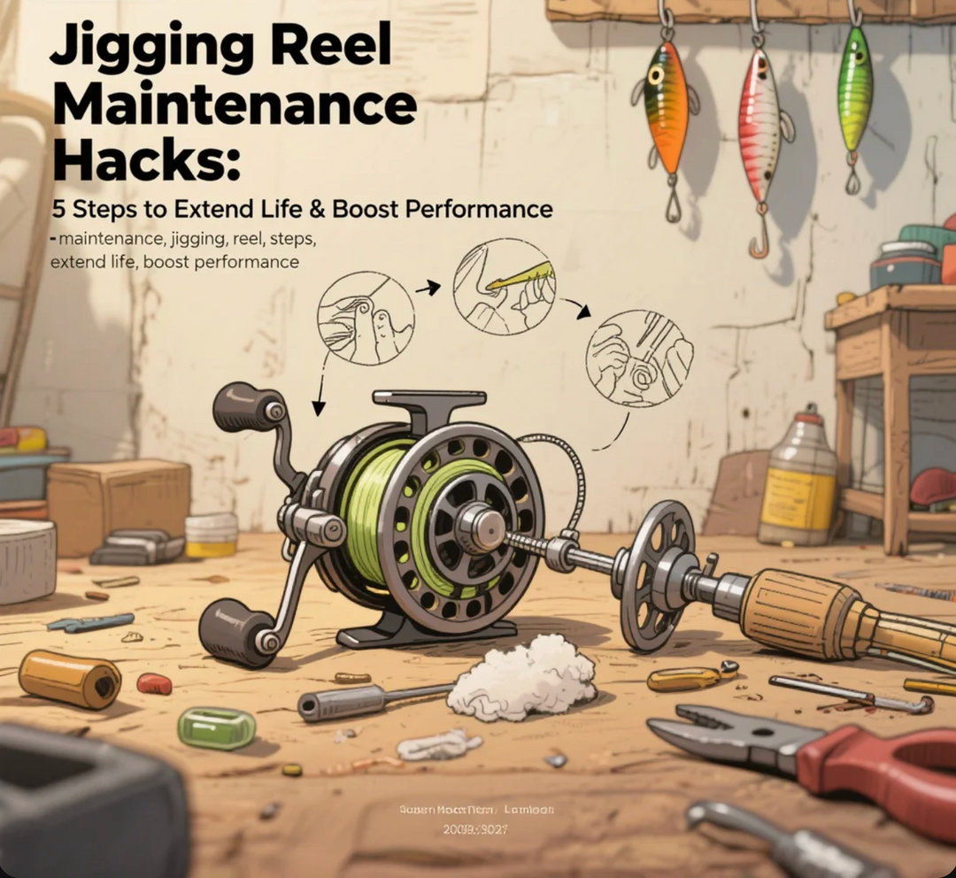 Jigging Reel Maintenance Hacks 5 Steps to Extend Life & Boost Performance