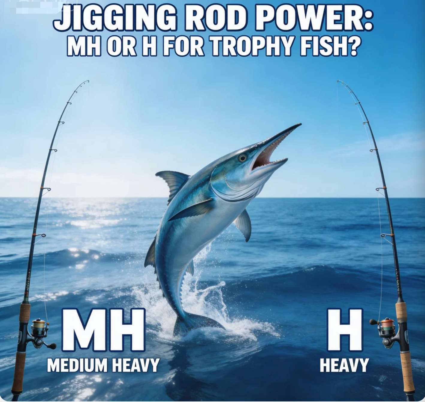 Jigging Rod Power MH or H for Trophy Fish?