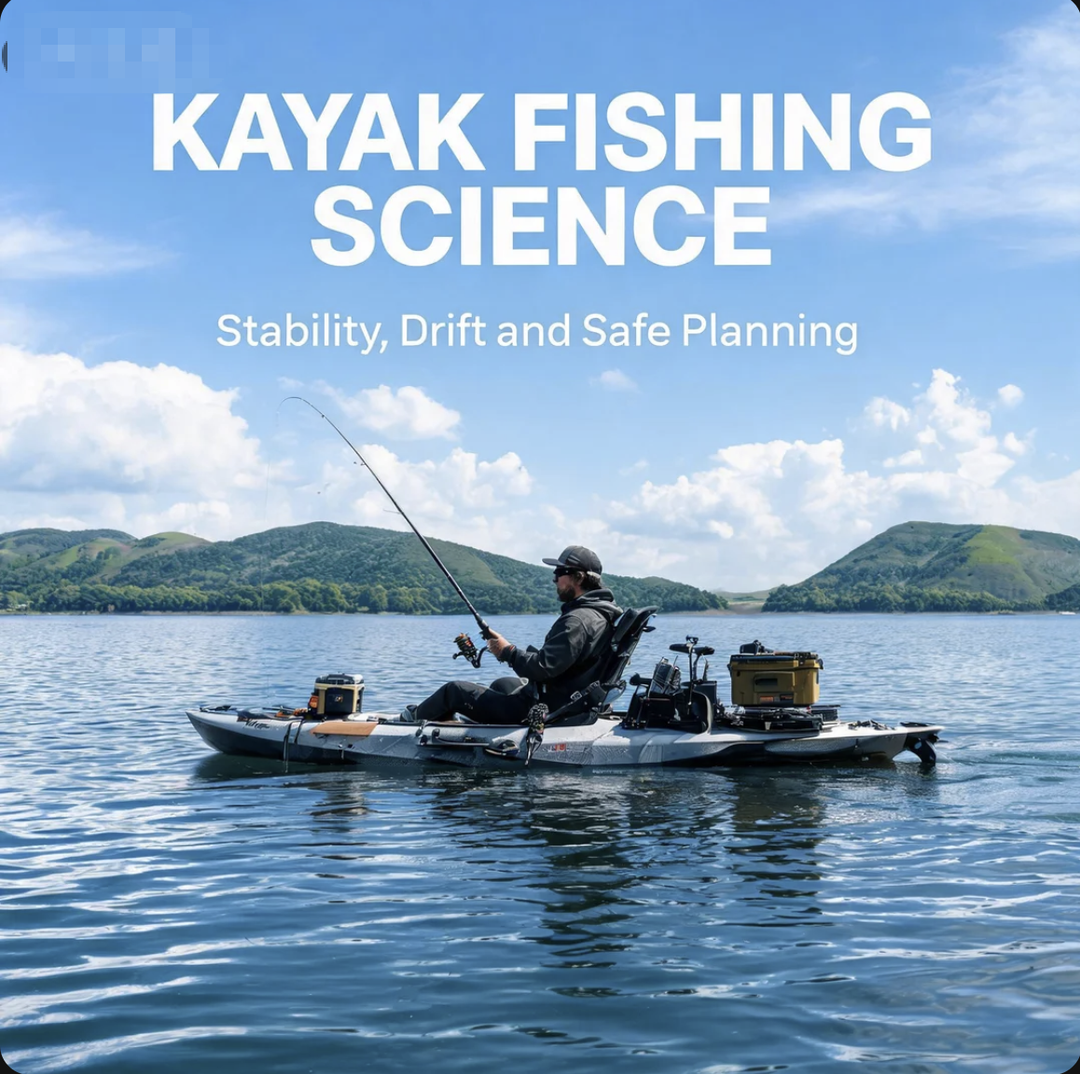 Kayak Fishing Science Stability, Drift and Safe Planning