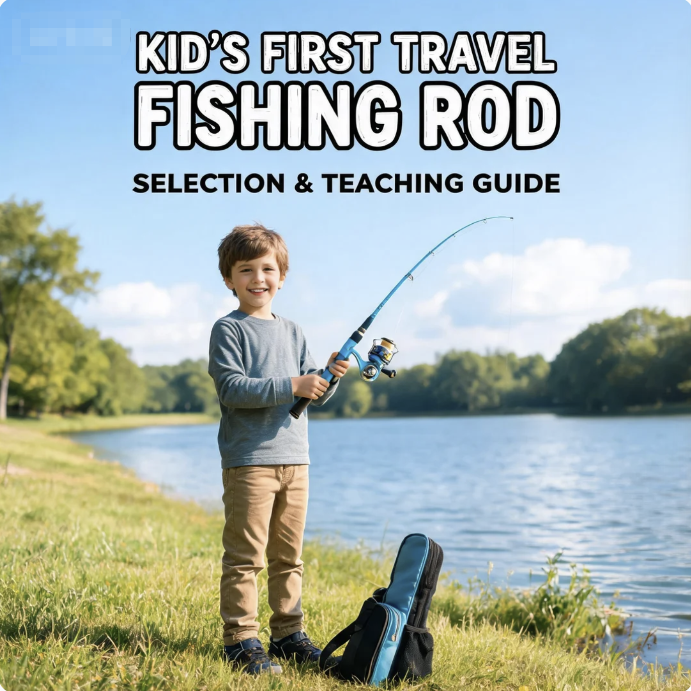 Kid's First Travel Fishing Rod: Selection and Teaching Guide