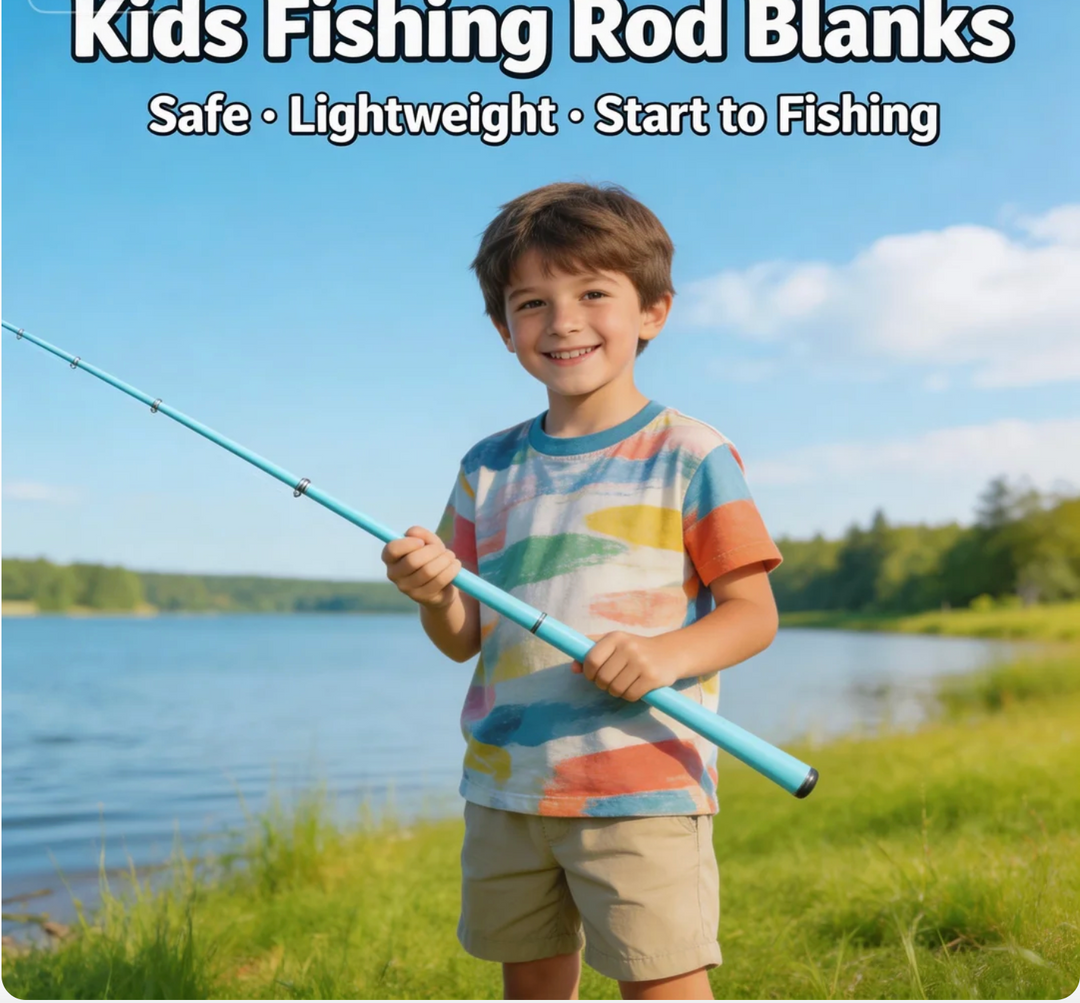 Kids fishing Rod Blanks: Safe Lightweight Start to Fishing