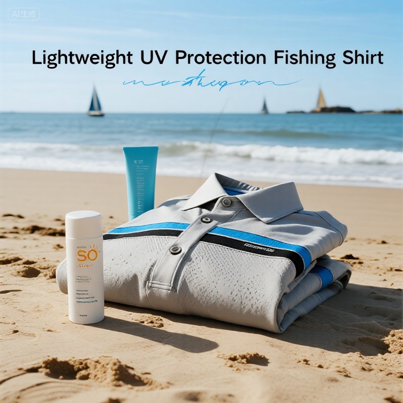 Lightweight UV Protection Fishing Shirt Tested No Sweat in Summer