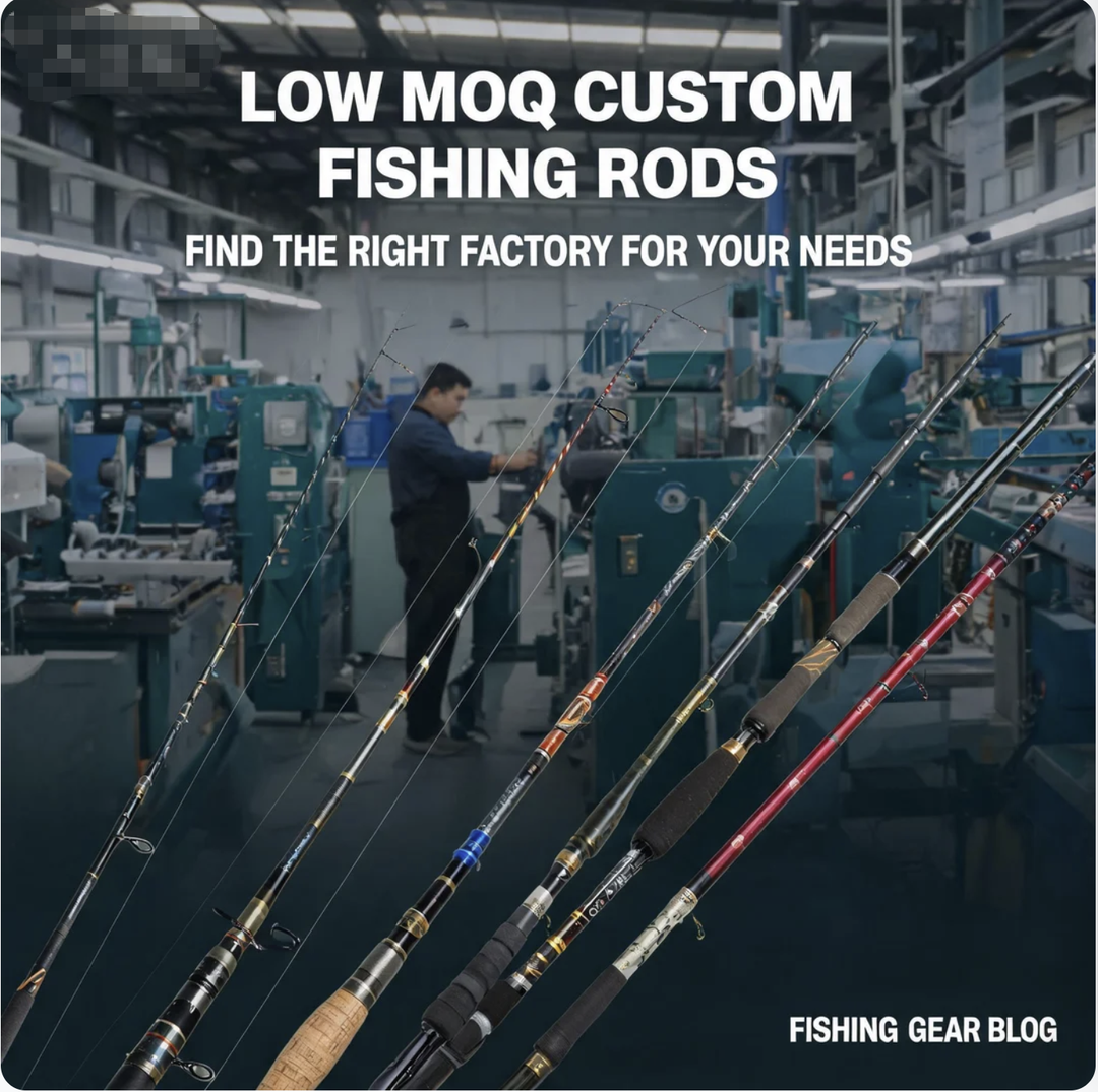 Low MOQ Customization: Finding the Right Factory for fishing rods