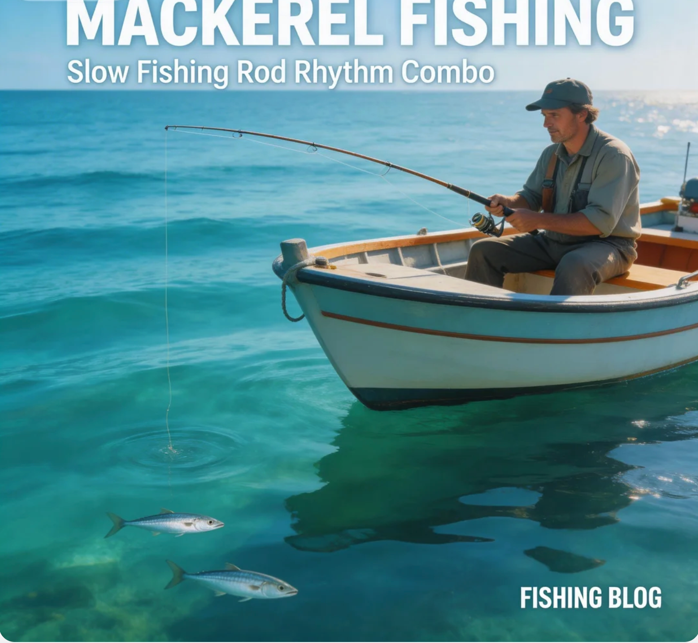 Mackerel fishing Slow fishing rod rhythm combo