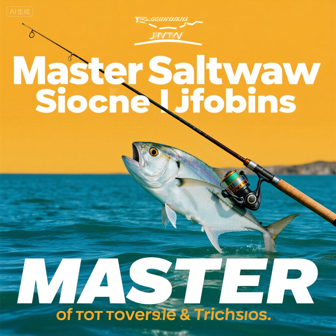 Master Saltwater Slow Pitch Jigging rod and reels