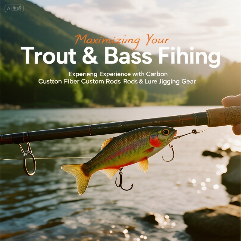 Maximizing Your Trout &Bass Fishing Experience with Carbon Fiber Custom Rods &Lure Jigging Gear