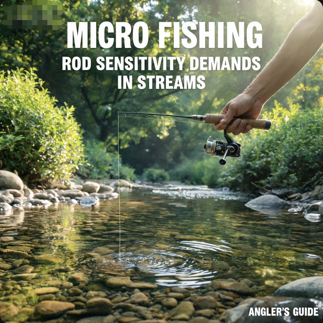Micro Fishing: Rod Sensitivity Demands in Streams