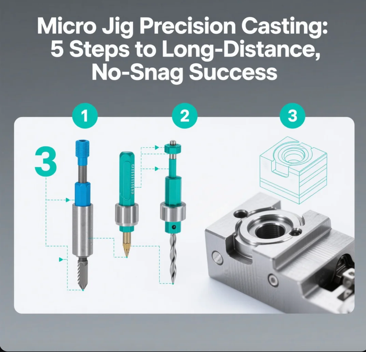 Micro Jig Precision Casting: 5 Steps to Long-Distance, No-Snag Success
