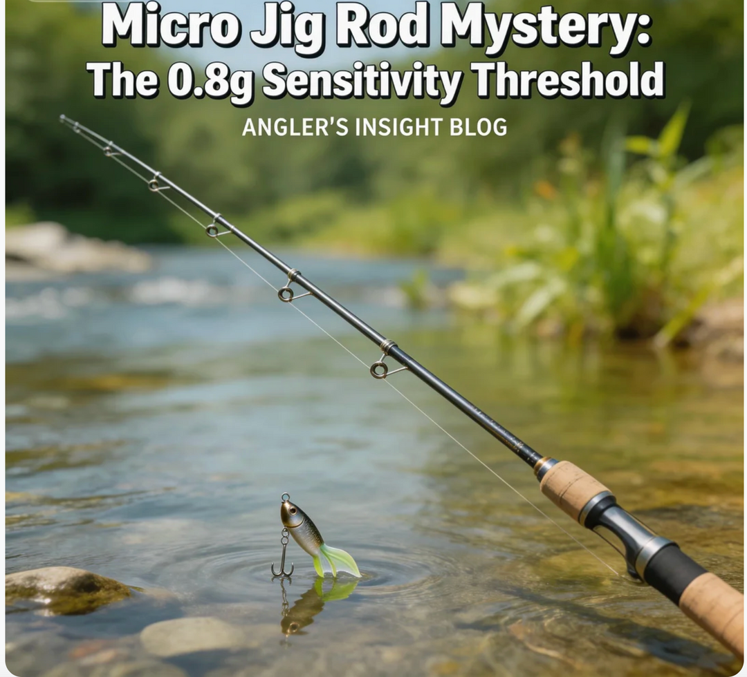 Micro Jig Rod Mystery The 0.8g Sensitivity Threshold