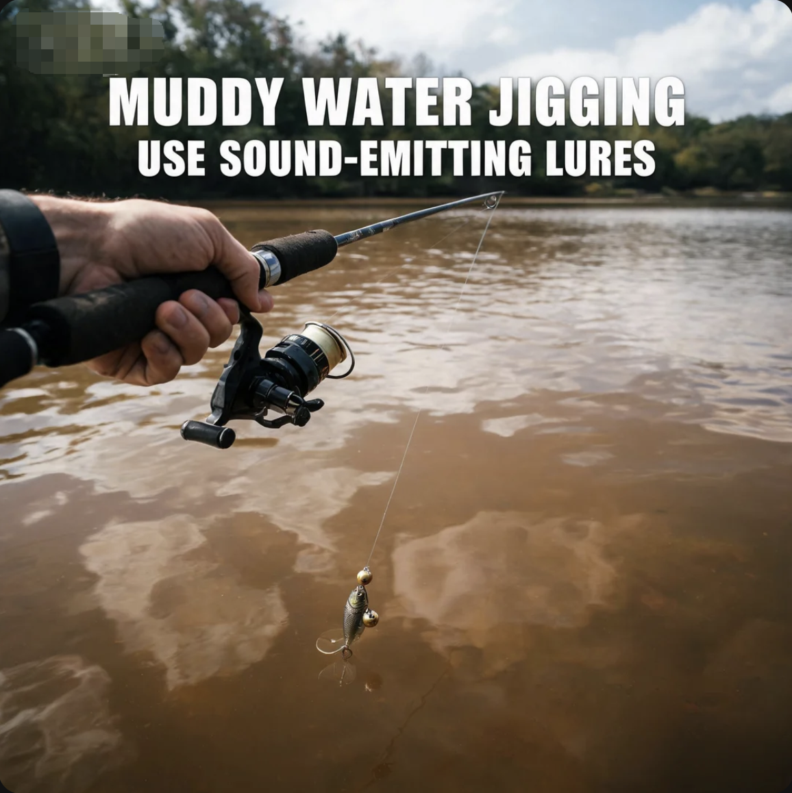 Muddy Water Jigging: Use Sound - Emitting Lures