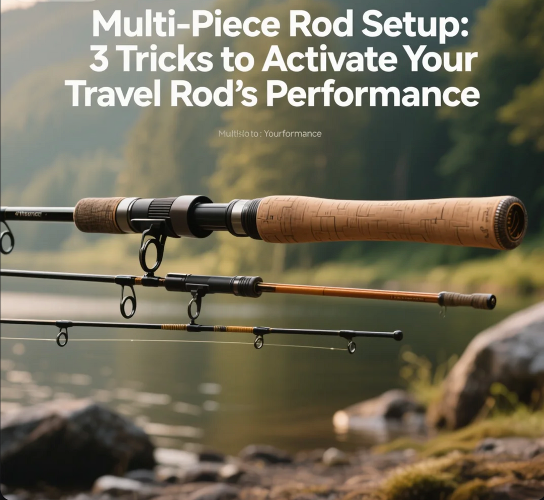 Multi-Piece Rod Setup: 3 Tricks to Activate Your Travel Rod’s Performance