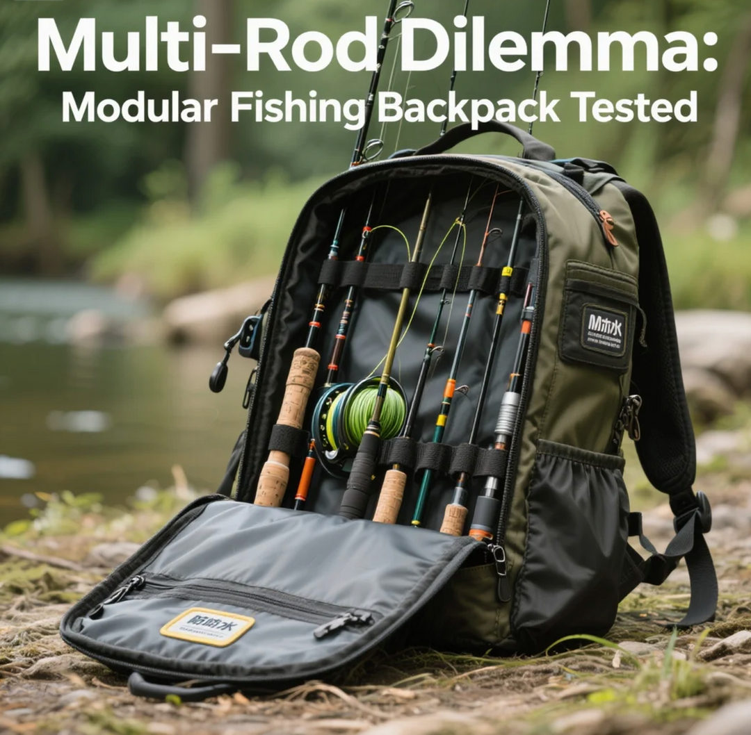 Multi-Rod Dilemma: Modular Fishing Backpack Tested