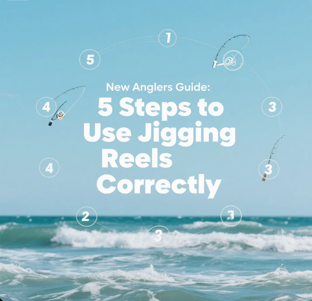New Anglers Guide: 5 Steps to Use Jigging Reels Correctly