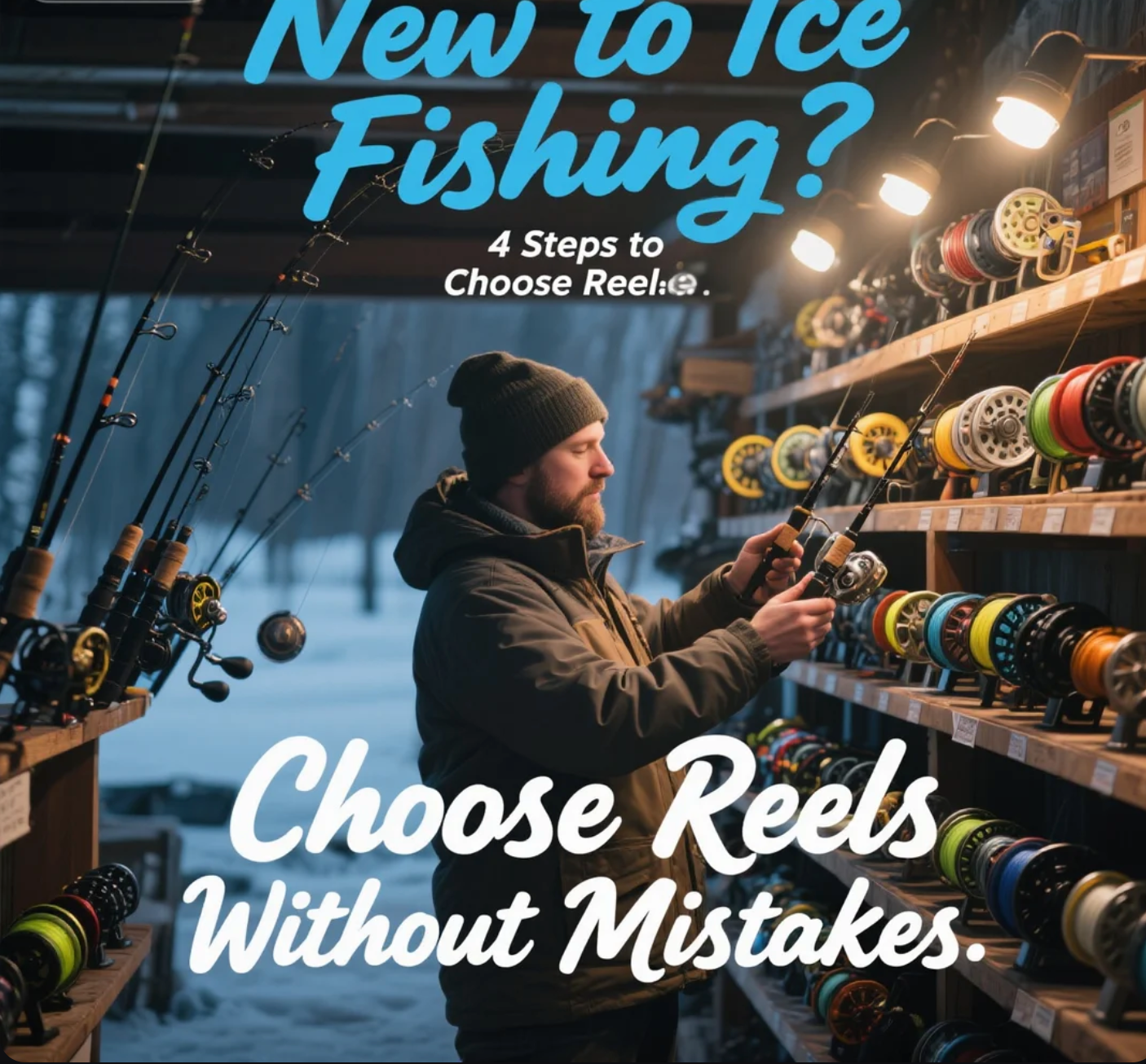 New to Ice Fishing? 4 Steps to Choose Reels Without Mistakes
