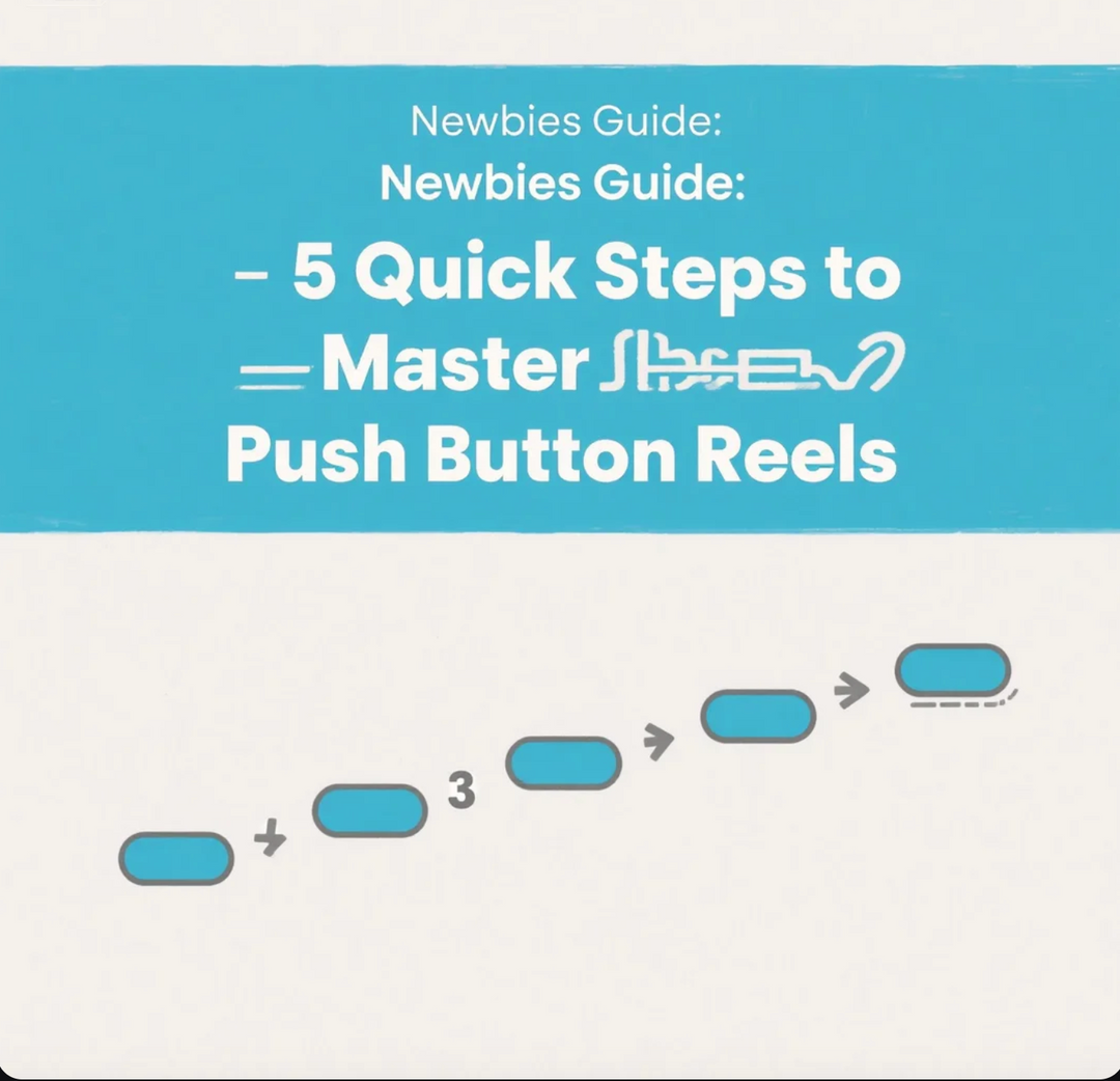 Newbies Guide: 5 Quick Steps to Master Push Button Reels