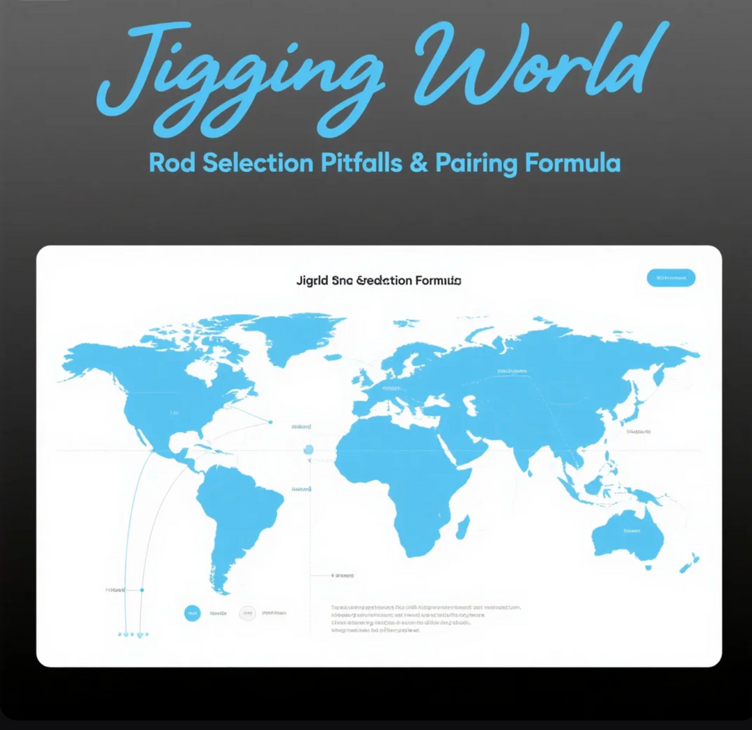 Newcomers Must-Read Jigging World Rod Selection Pitfalls & Pairing Formula