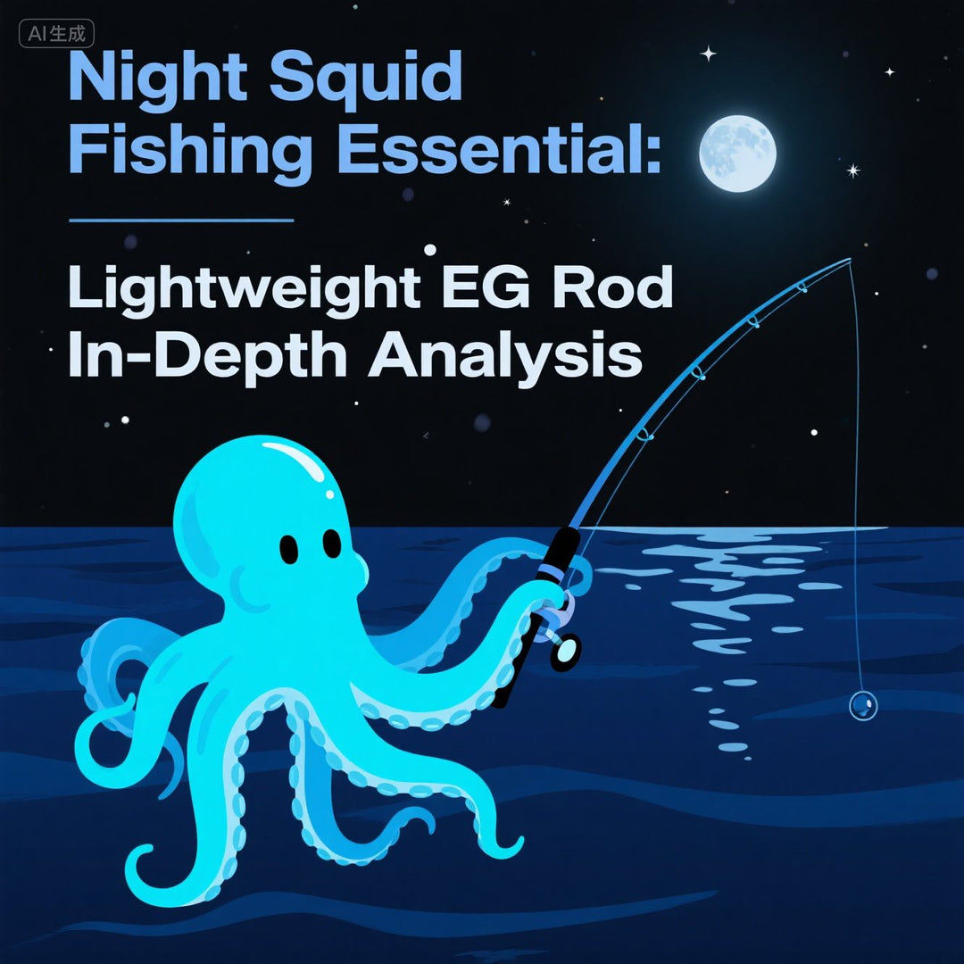 Night Squid Fishing Essential Lightweight EGI Rod In-Depth Analysis