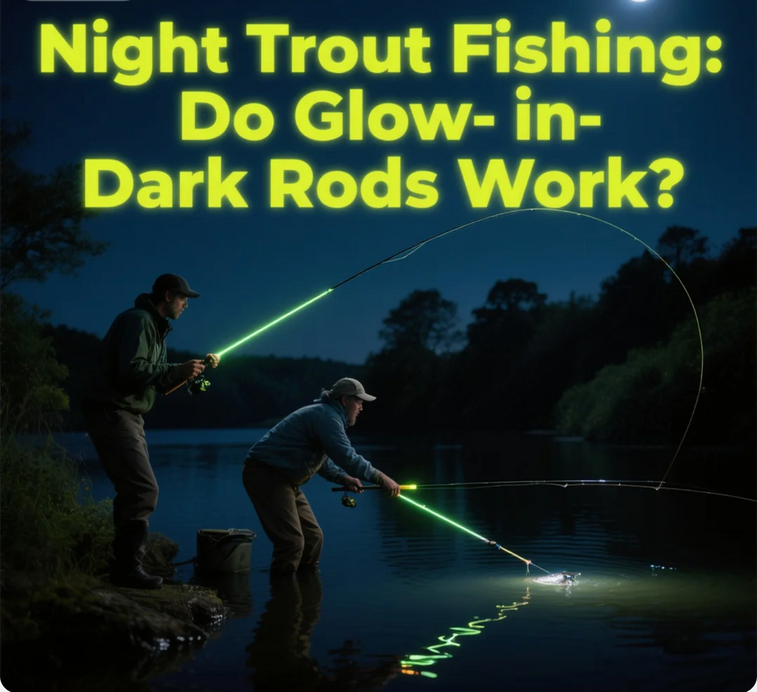 Night Trout Fishing: Do Glow - In - Dark Rods Work?
