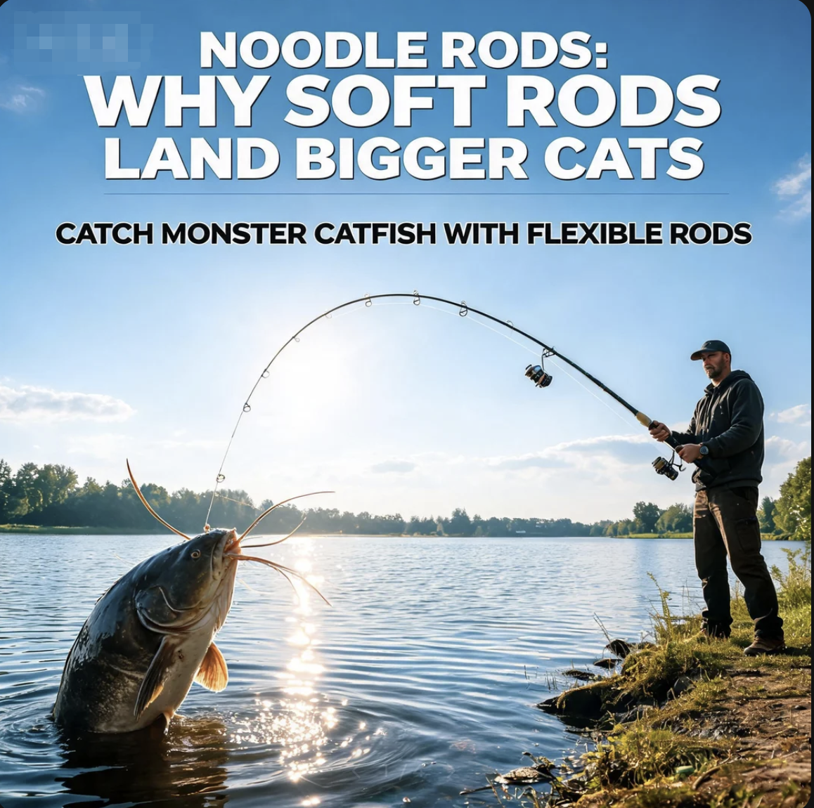 Noodle Rods: Why Soft Rods Land Bigger Cats