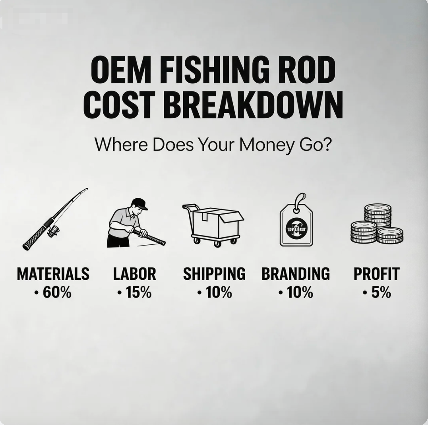 OEM Fishing Rod Cost Breakdown Where Does Your Money Go?
