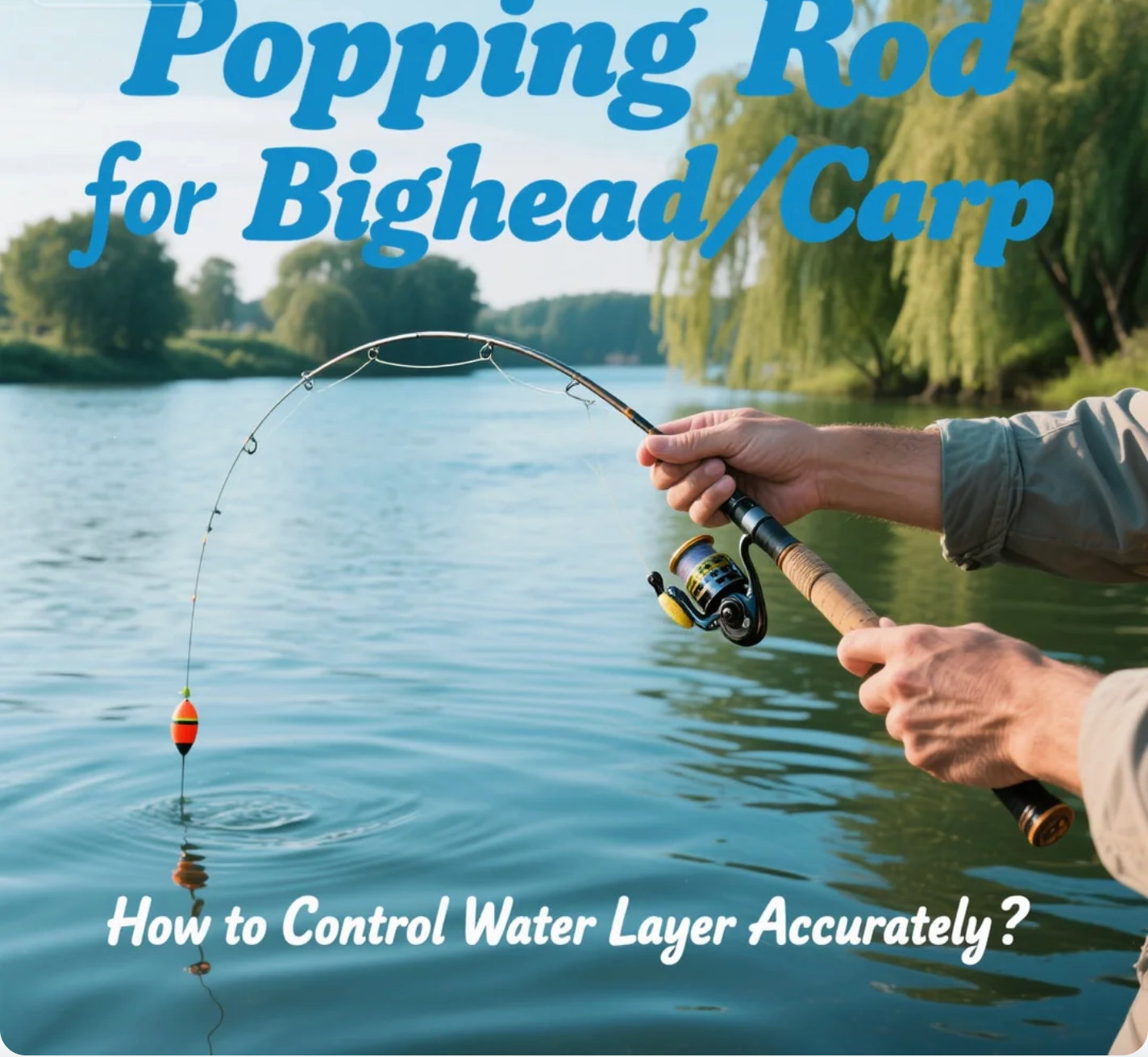 Popping Rod for Bighead/Carp How to Control Water Layer Accurately?