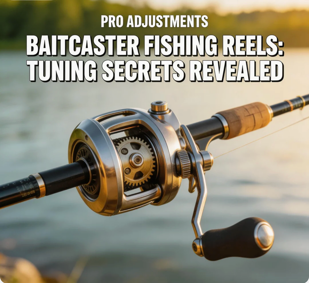 Pro Adjustments: Baitcaster fishing reelsTuning Secrets Revealed
