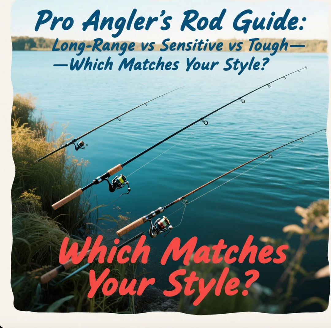 Pro Angler’s Rod Guide Long-Range vs Sensitive vs Tough—Which Matches Your Style?​​