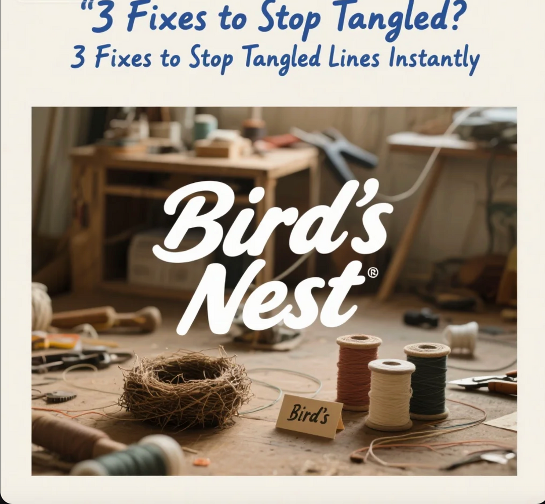 Push Reel Bird’s Nest? 3 Fixes to Stop Tangled Lines Instantly