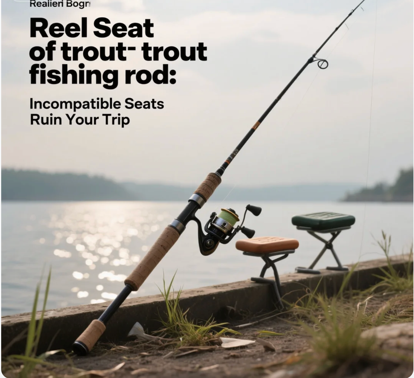  Reel Seat of trout fishing rod Incompatible Seats Ruin Your Trip