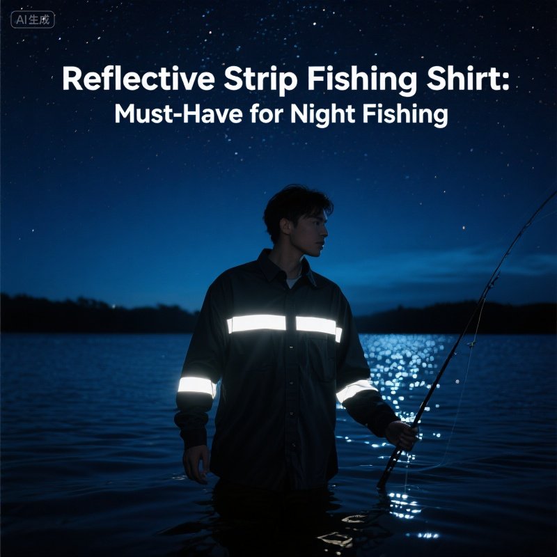 Reflective Strip Fishing Shirt