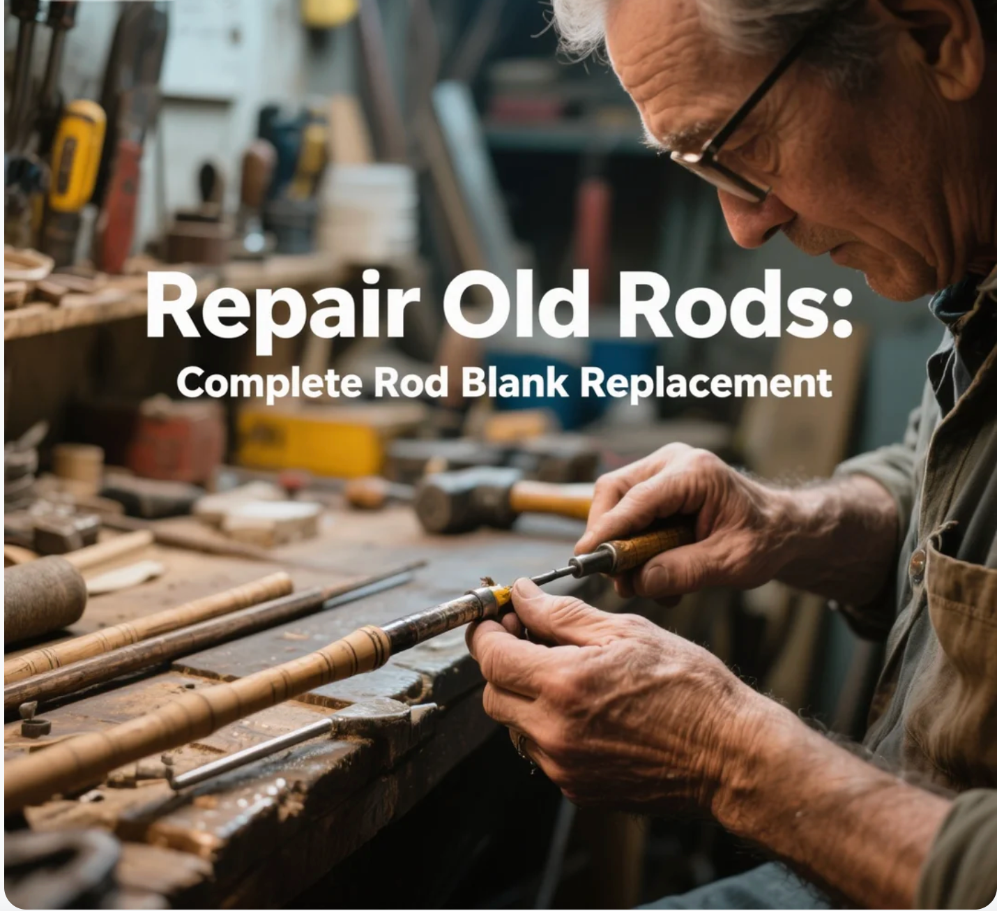 Old Dev Rods Repair Old Rods: Complete Rod Blank Replacement – Goofish® Rod-More ...