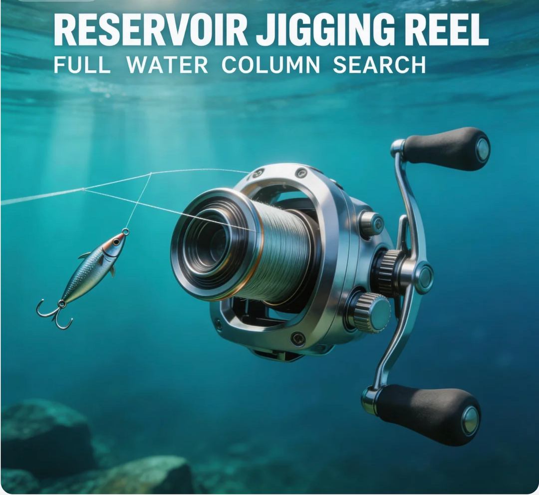 Reservoir jigging Reel Full Water Column Search