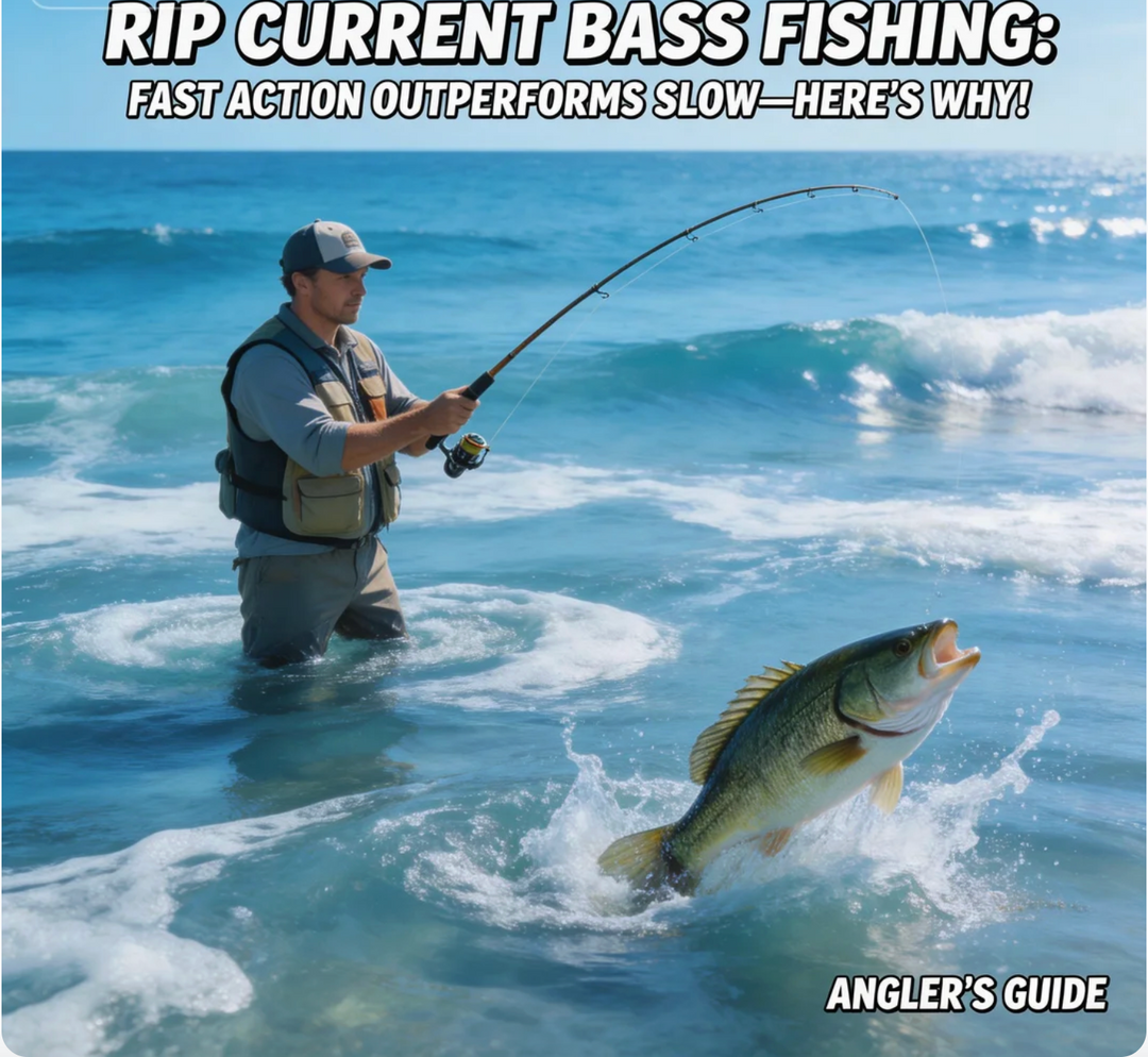Rip Current Bass fishing Fast Action Outperforms Slow—Here’s Why!