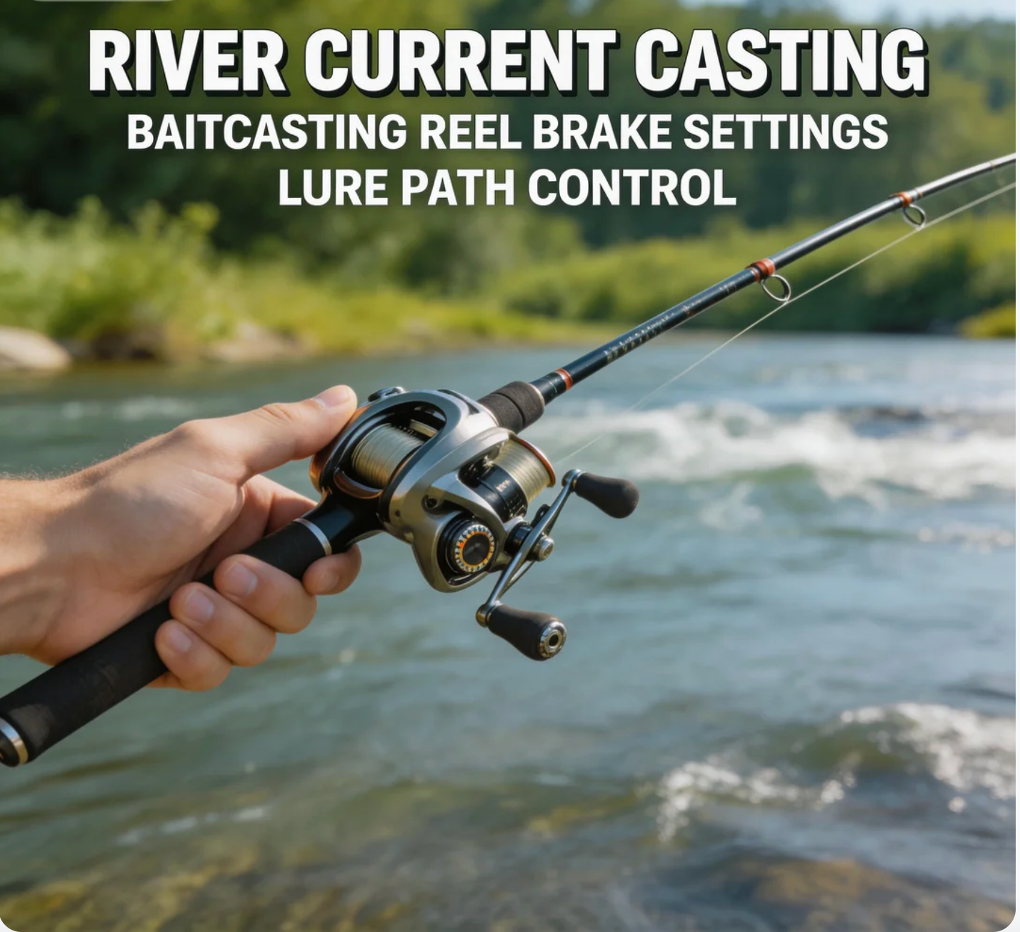 River Current Casting: baitcasting reels Brake Settings & Lure Path Co ...