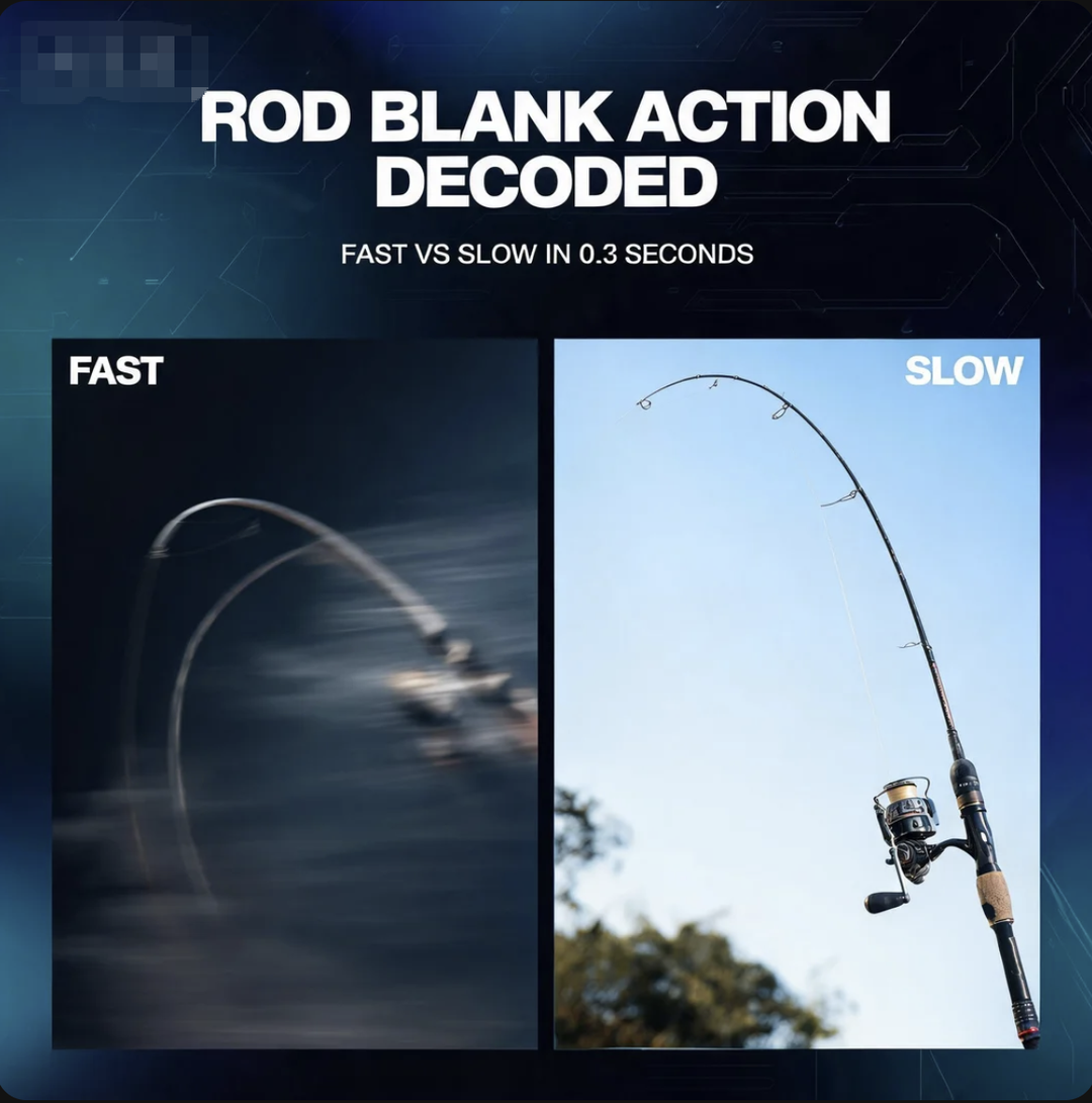 Rod Blank Action Decoded: Fast vs Slow in 0.3 Seconds