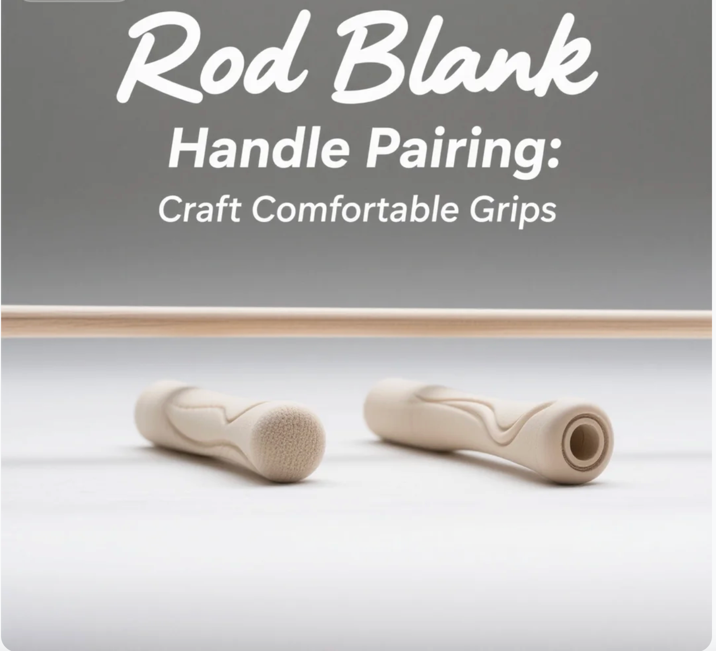 Rod Blank Handle Pairing Craft Comfortable Grips