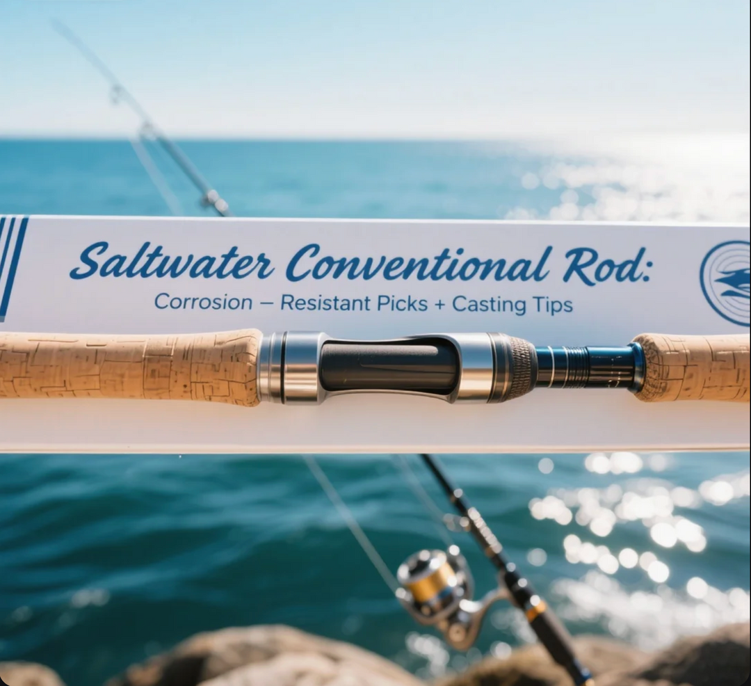 Saltwater Conventional Rod Corrosion - Resistant Picks + Casting Tips