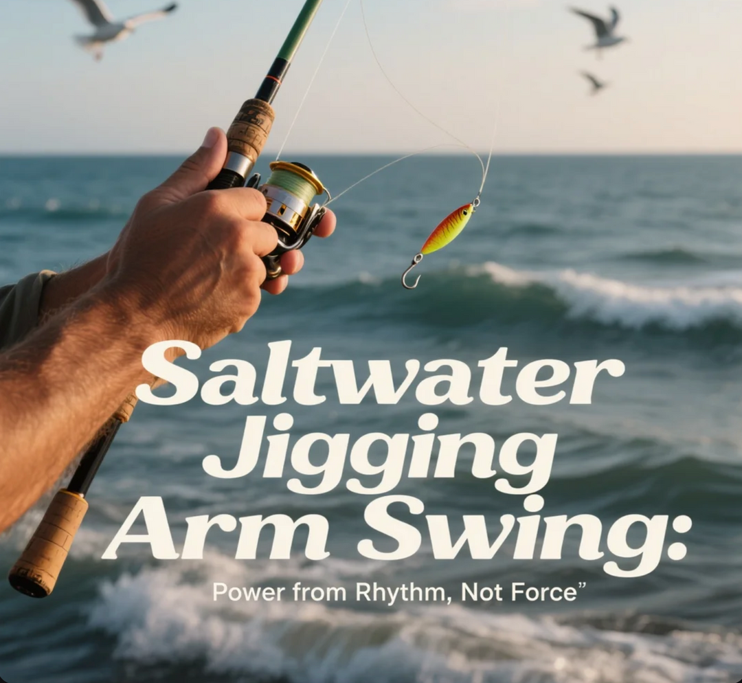 Saltwater Jigging Arm Swing: Power from Rhythm, Not Force