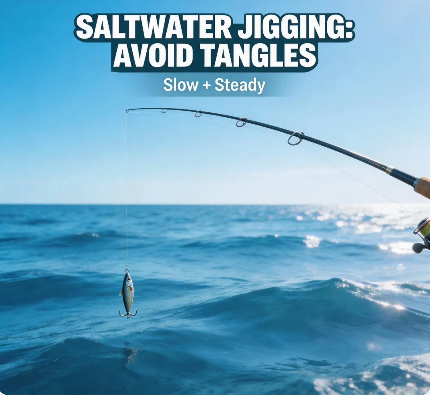 Saltwater Jigging Avoid Tangles Slow + Steady