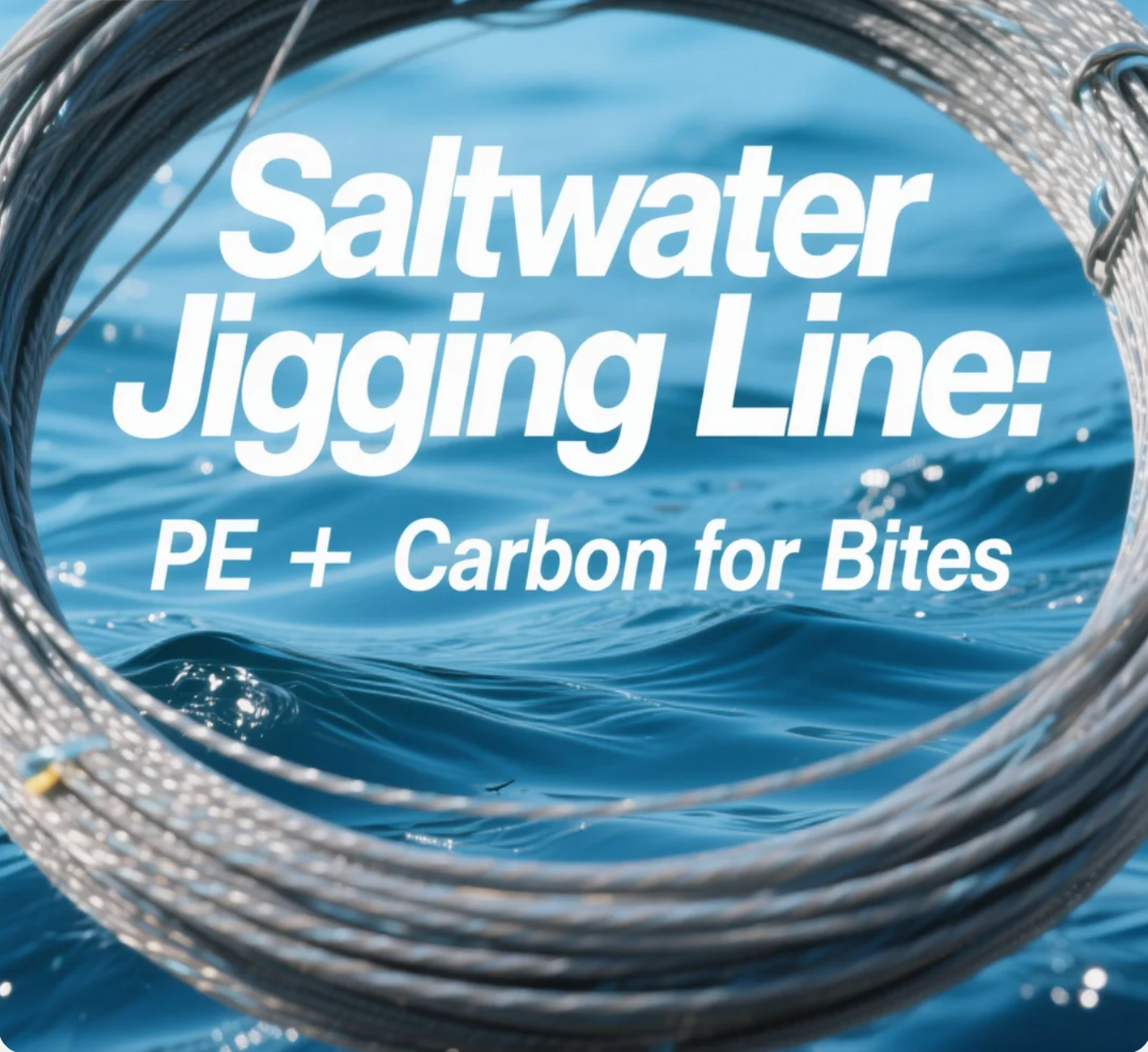Saltwater Jigging Line PE + Carbon for Bites
