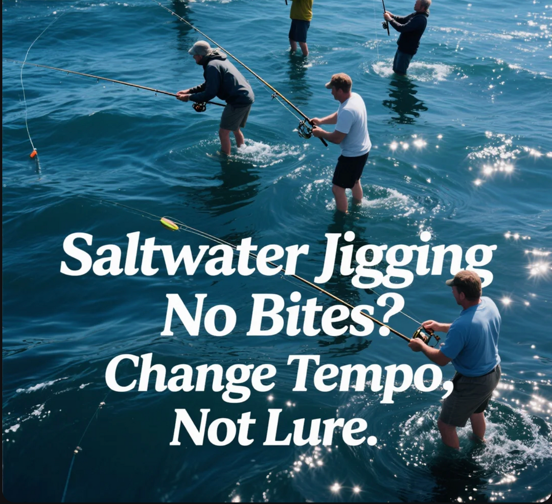 Saltwater Jigging No Bites? Change Tempo, Not Lure