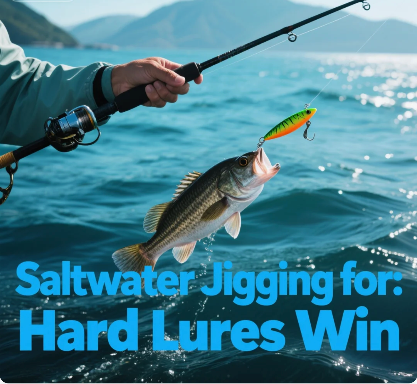 Saltwater Jigging for Grouper Hard Lures Win